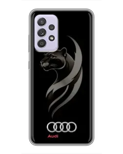 Чехол для Samsung Galaxy A52 5G (A526) с картинкой «Графика — пантера и Audi» Чехол для Samsung Galaxy A52 5G (A526) с картинкой «Графика — пантера и Audi»