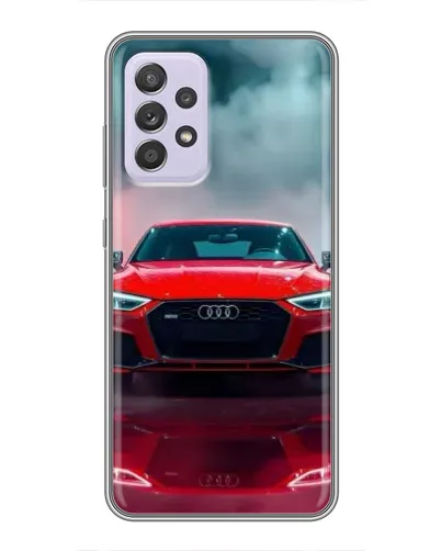 Чехол для Samsung Galaxy A52 5G (A526) с картинкой «Audi RS — красный стиль»