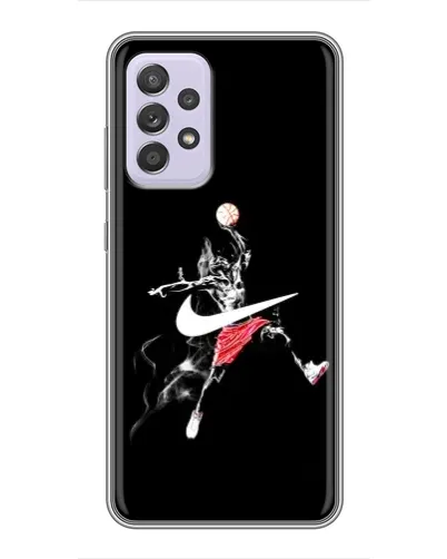 Чехол для Samsung Galaxy A52 с картинкой «Jordan Jumpman»