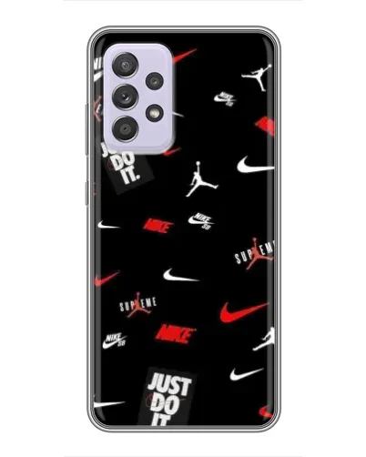 Чехол для Samsung Galaxy A52 с картинкой «Nike Mix Pattern»