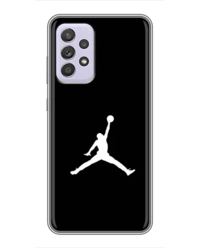 Чехол для Samsung Galaxy A52 с картинкой «Jordan Silhouette»