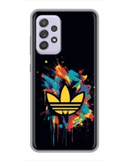 Чехол для Samsung Galaxy A52 с картинкой «Adidas Splash»