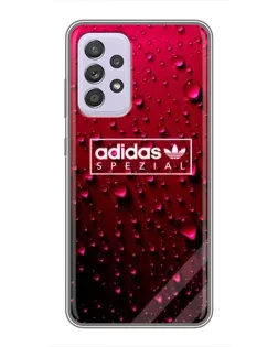 Чехол для Samsung Galaxy A52 с картинкой «Adidas Gold Marble»