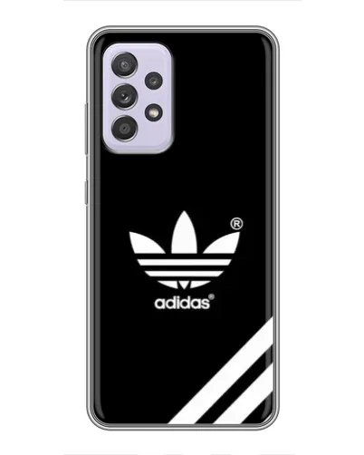 Чехол для Samsung Galaxy A52 с картинкой «Adidas с диагональными полосами»