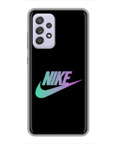 Чехол для Samsung Galaxy A52 с картинкой «Nike — городская ночь»