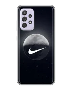 Чехол для Samsung Galaxy A52 с картинкой «Nike в стиле граффити»