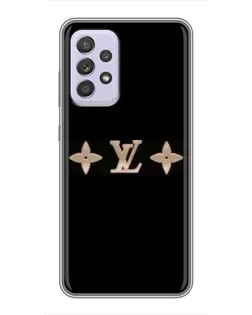 Чехол для Samsung Galaxy A52 с картинкой «Louis Vuitton — минимализм»