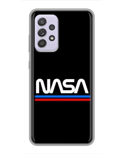 Чехол для Samsung Galaxy A52 с картинкой «NASA — классика Red Blue» Чехол для Samsung Galaxy A52 с картинкой «NASA — классика Red Blue»