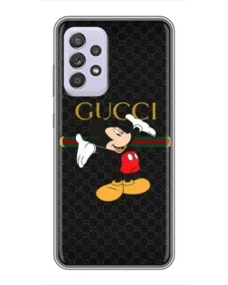 Чехол для Samsung Galaxy A52 с картинкой «Микки Маус Gucci»
