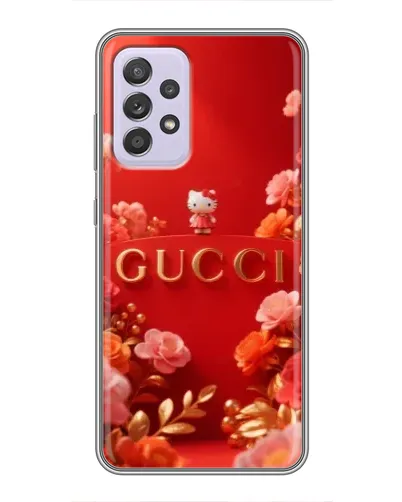 Чехол для Samsung Galaxy A52 с картинкой «Gucci — золотой сад»