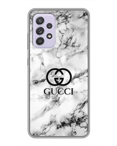 Чехол для Samsung Galaxy A52 с картинкой «Gucci — мраморный шик»