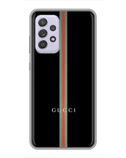 Чехол для Samsung Galaxy A52 с картинкой «Gucci — строгая линия» Чехол для Samsung Galaxy A52 с картинкой «Gucci — строгая линия»