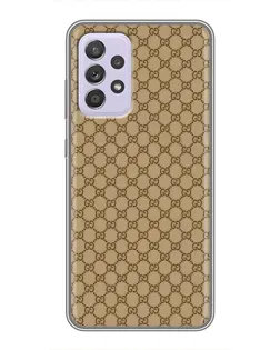 Чехол для Samsung Galaxy A52 с картинкой «Gucci — классический беж» Чехол для Samsung Galaxy A52 с картинкой «Gucci — классический беж»