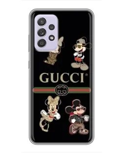 Чехол для Samsung Galaxy A52 с картинкой «Gucci — герои Disney и монограмма» Чехол для Samsung Galaxy A52 с картинкой «Gucci — герои Disney и монограмма»
