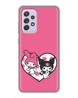 Чохол для Samsung Galaxy A52 з картинкою «Kuromi та My Melody» Чохол для Samsung Galaxy A52 з картинкою «Kuromi та My Melody»