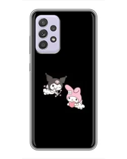 Чохол для Samsung Galaxy A52 з картинкою «My Melody та Kuromi» Чохол для Samsung Galaxy A52 з картинкою «My Melody та Kuromi»