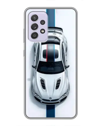Чехол для Samsung Galaxy A52 с картинкой «Вид сверху — BMW M»