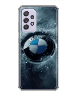 Чехол для Samsung Galaxy A52 с картинкой «Логотип BMW — лед» Чехол для Samsung Galaxy A52 с картинкой «Логотип BMW — лед»