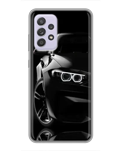 Чехол для Samsung Galaxy A52 с картинкой «Черная BMW — профиль» Чехол для Samsung Galaxy A52 с картинкой «Черная BMW — профиль»