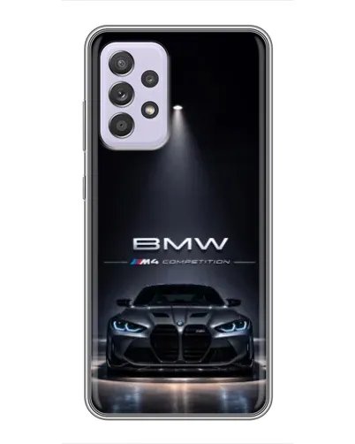 Чехол для Samsung Galaxy A52 с картинкой «BMW сквозь ночной город» Чехол для Samsung Galaxy A52 с картинкой «BMW сквозь ночной город»