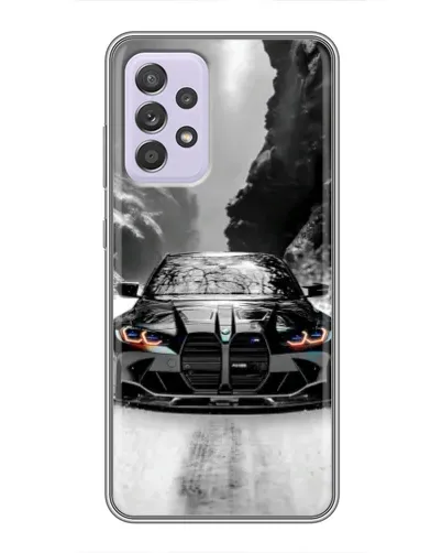 Чехол для Samsung Galaxy A52 с картинкой «BMW — акварельный дрифт» Чехол для Samsung Galaxy A52 с картинкой «BMW — акварельный дрифт»