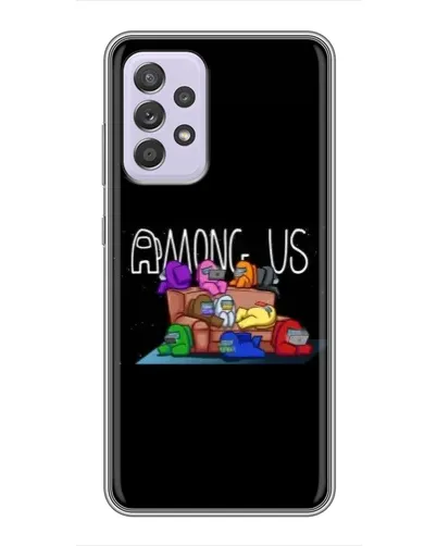 Чехол для Samsung Galaxy A52 с картинкой «Логотип Among Us» Чехол для Samsung Galaxy A52 с картинкой «Логотип Among Us»