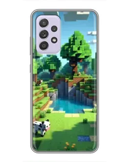 Чехол для Samsung Galaxy A52 с картинкой «Minecraft летний день» Чехол для Samsung Galaxy A52 с картинкой «Minecraft летний день»