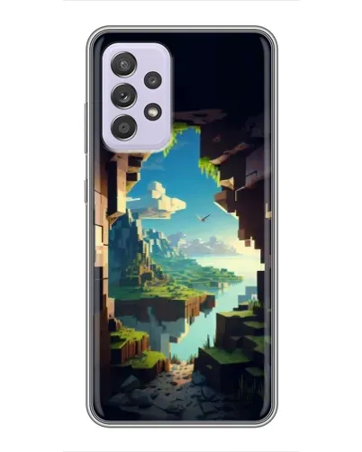 Чехол для Samsung Galaxy A52 с картинкой «Вид из пещеры» Чехол для Samsung Galaxy A52 с картинкой «Вид из пещеры»