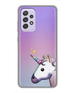 Чехол для Samsung Galaxy A52 с картинкой «Единорог градиент» Чехол для Samsung Galaxy A52 с картинкой «Единорог градиент»