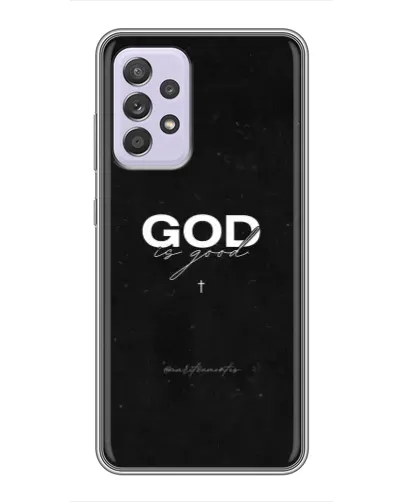 Чехол для Samsung Galaxy A52 с картинкой «GOD — Бог над всем» Чехол для Samsung Galaxy A52 с картинкой «GOD — Бог над всем»