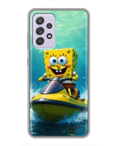 Чехол для Samsung Galaxy A52 с картинкой «Спанч Боб на гидроцикле» Чехол для Samsung Galaxy A52 с картинкой «Спанч Боб на гидроцикле»