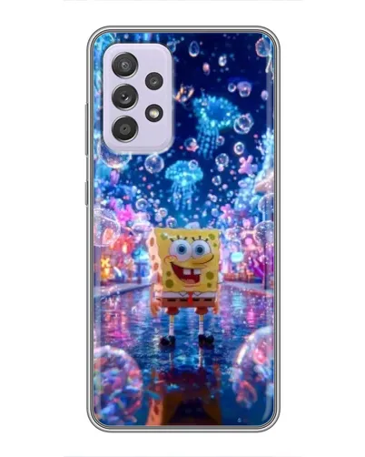 Чехол для Samsung Galaxy A52 с картинкой «Неоновый океан» Чехол для Samsung Galaxy A52 с картинкой «Неоновый океан»