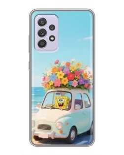 Чехол для Samsung Galaxy A52 с картинкой «Автомобильное путешествие»