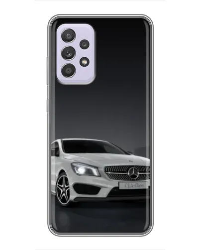 Чехол для Samsung Galaxy A52 с картинкой «Mercedes AMG GT Silver»