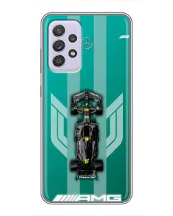 Чехол для Samsung Galaxy A52 с картинкой «Mercedes AMG Petronas»