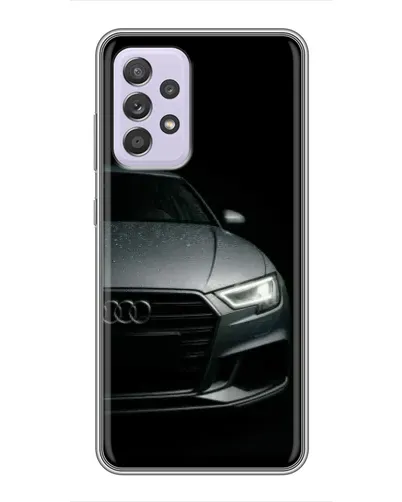 Чехол для Samsung Galaxy A52 с картинкой «Audi — детализация кузова»