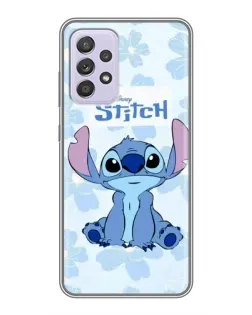 Чехол для Samsung Galaxy A52 с картинкой «Stitch среди цветов» Чехол для Samsung Galaxy A52 с картинкой «Stitch среди цветов»