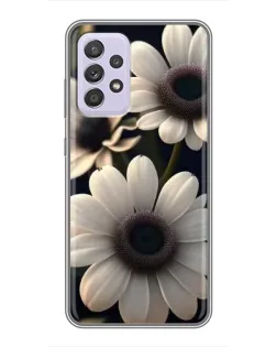 Чехол для Samsung Galaxy A52 с картинкой «Белые маргаритки макро» Чехол для Samsung Galaxy A52 с картинкой «Белые маргаритки макро»