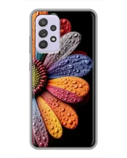 Чехол для Samsung Galaxy A52 с картинкой «Радужный цветок» Чехол для Samsung Galaxy A52 с картинкой «Радужный цветок»