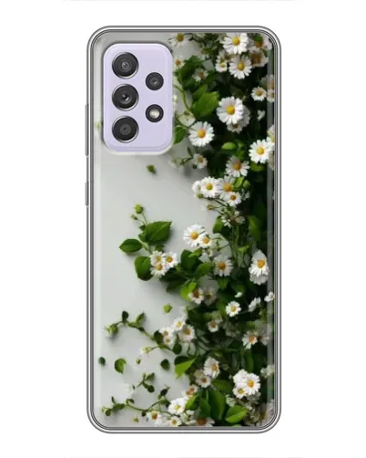 Чехол для Samsung Galaxy A52 с картинкой «Ветка мелких белых цветов» Чехол для Samsung Galaxy A52 с картинкой «Ветка мелких белых цветов»