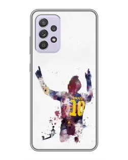 Чехол для Samsung Galaxy A52 с картинкой «Акварельный Месси Барселона» Чехол для Samsung Galaxy A52 с картинкой «Акварельный Месси Барселона»