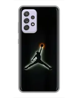 Чехол для Samsung Galaxy A52s 5G (A528) с картинкой «Jordan Gradient Logo»