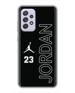 Чехол для Samsung Galaxy A52s 5G (A528) с картинкой «Jordan Vertical»