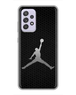 Чехол для Samsung Galaxy A52s 5G (A528) с картинкой «Jordan Dark Carbon»