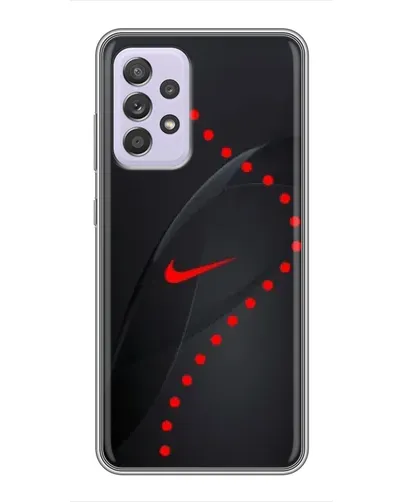 Чехол для Samsung Galaxy A52s 5G (A528) с картинкой «Абстрактный дизайн Nike» Чехол для Samsung Galaxy A52s 5G (A528) с картинкой «Абстрактный дизайн Nike»