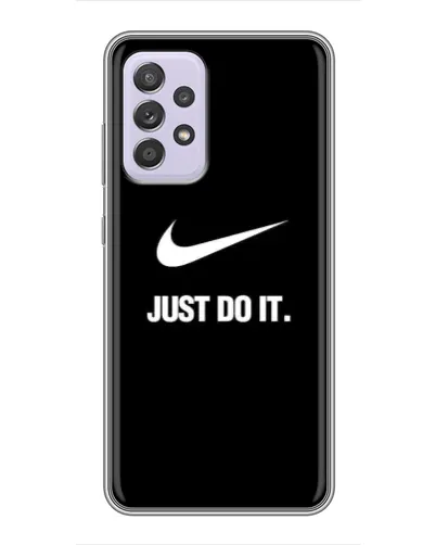 Чехол для Samsung Galaxy A52s 5G (A528) с картинкой «Классический принт Nike» Чехол для Samsung Galaxy A52s 5G (A528) с картинкой «Классический принт Nike»