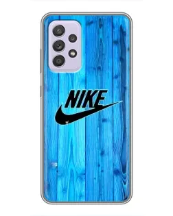 Чехол для Samsung Galaxy A52s 5G (A528) с картинкой «Голубое дерево Nike»