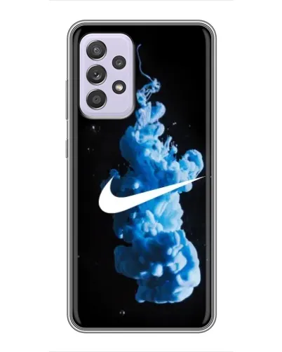 Чехол для Samsung Galaxy A52s 5G (A528) с картинкой «Nike и синий дым» Чехол для Samsung Galaxy A52s 5G (A528) с картинкой «Nike и синий дым»