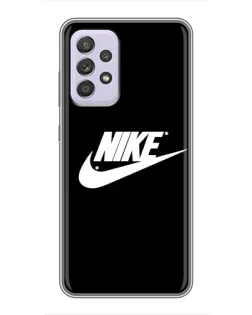 Чехол для Samsung Galaxy A52s 5G (A528) с картинкой «Мазки краски Nike»