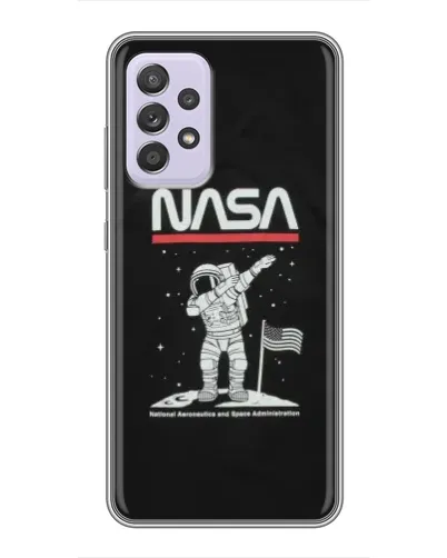 Чехол для Samsung Galaxy A52s 5G (A528) с картинкой «NASA — шагаем по Луне» Чехол для Samsung Galaxy A52s 5G (A528) с картинкой «NASA — шагаем по Луне»